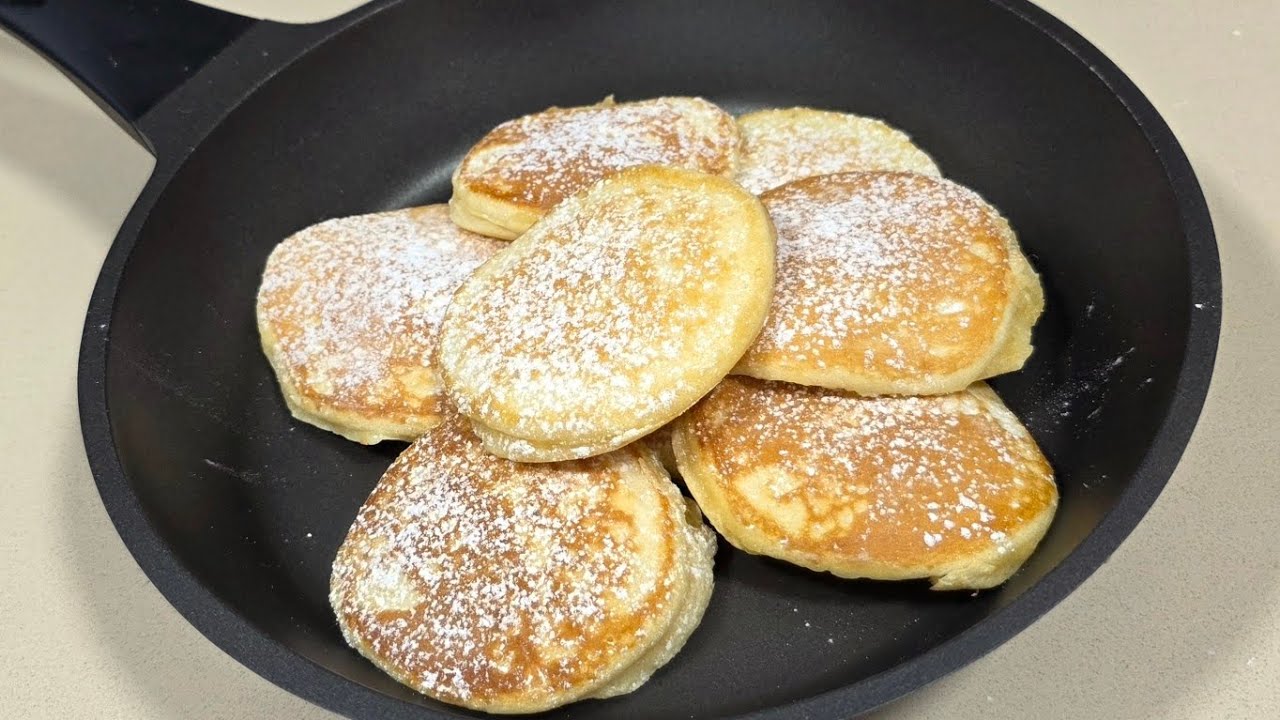 😋 Los bizcochos de sartén 🍳 más rápidos.