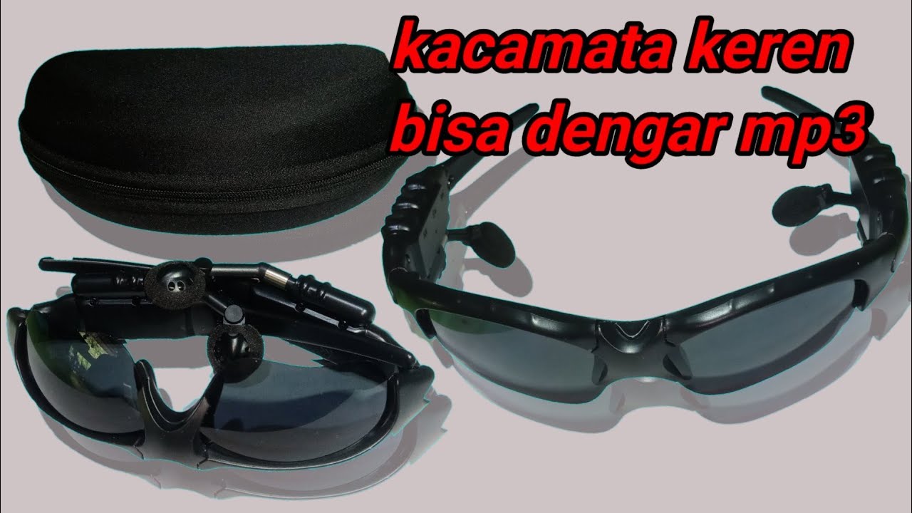 kacamata yang keren, bisa mp3 Bluetooth, dan bisa nelpon