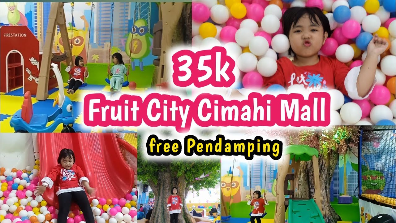 Liburan anak low budget‼️Fruit City Cimahi Mall, Harga Tiket dan Fasilitas