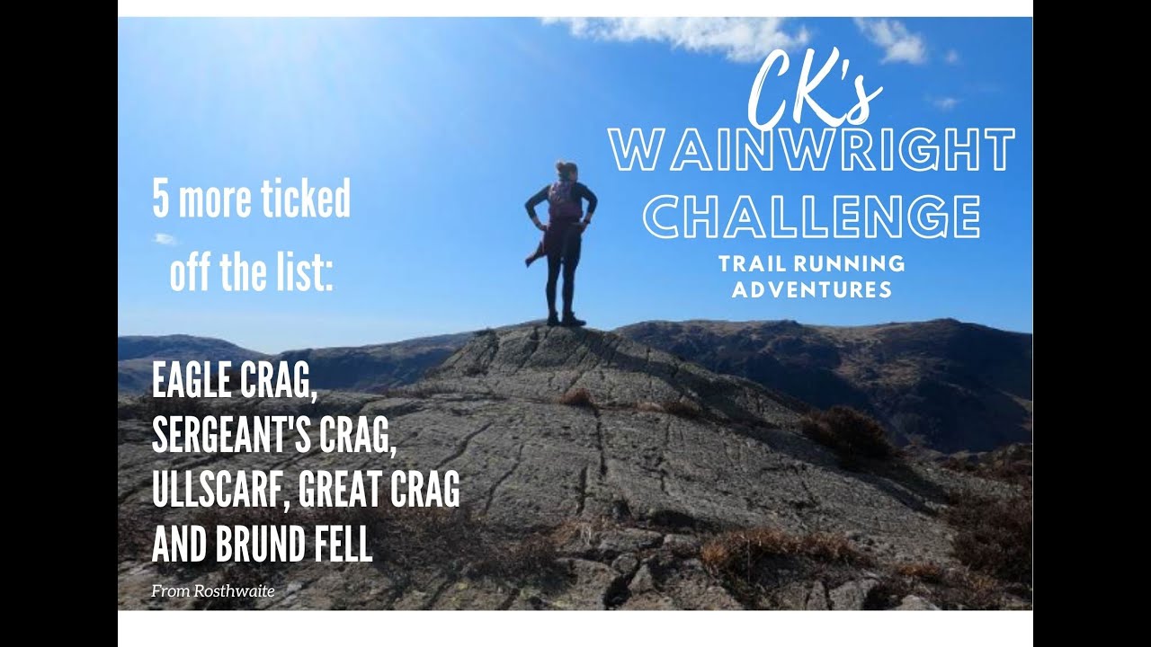 CK's Wainwright Challenge - 5 more ticked off - Eagle Crag, Ullscarf plus 3 others, from Rosthwaite
