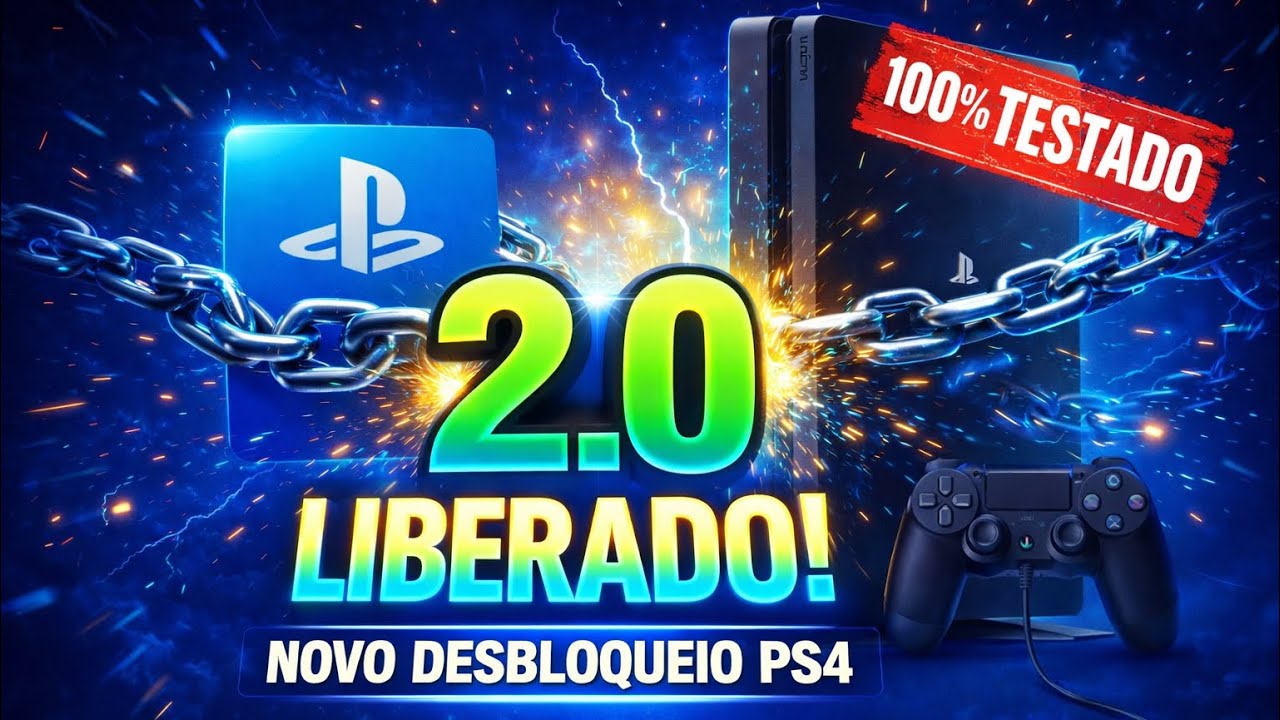 NOVO DESBLOQUEIO PS4 7.00&ndash;13.00! TUTORIAL COMPLETO + PS VUE AFTER FREE 2.0