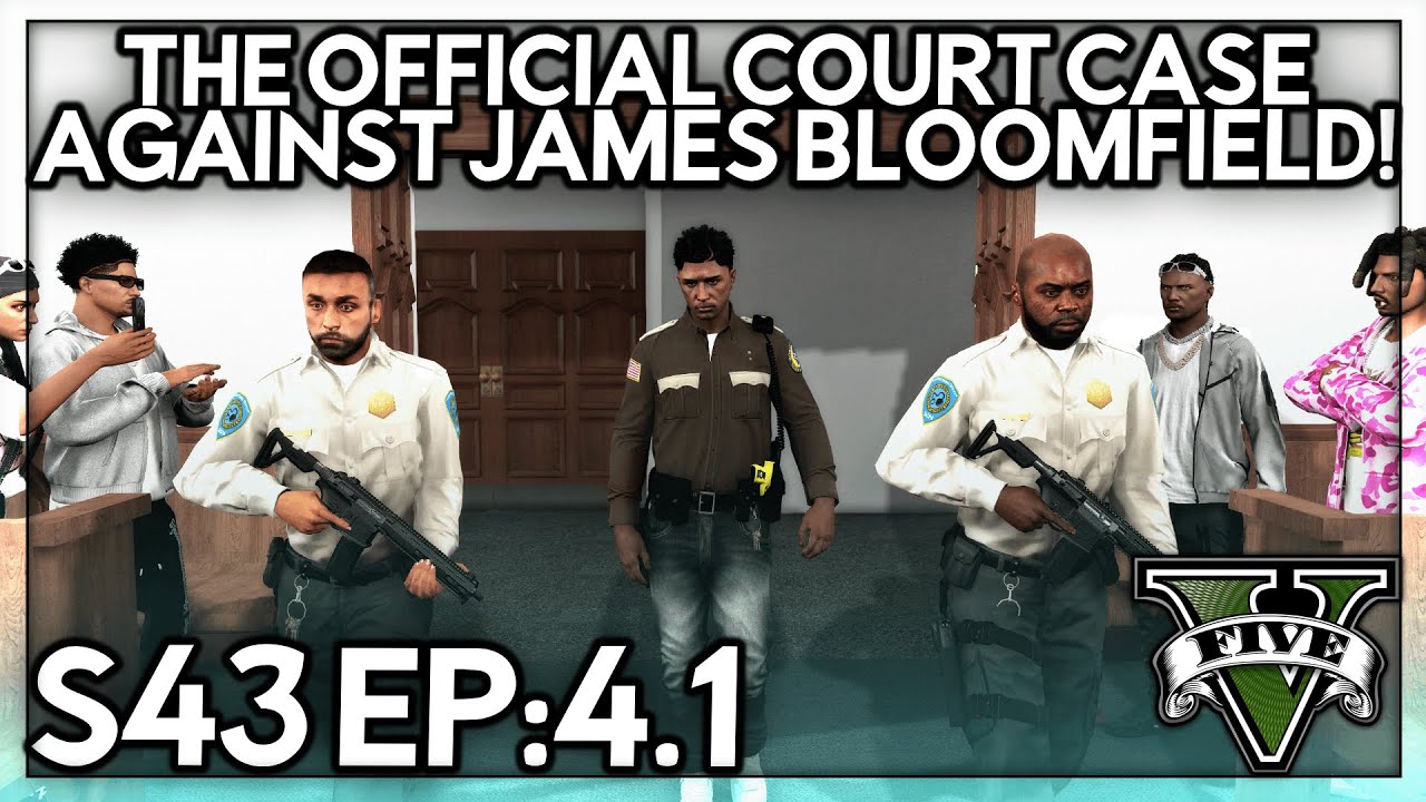 Episode 4.1: The Official Court Case Against James Bloomfield! | GTA RP | Grizzley World Whitelist
