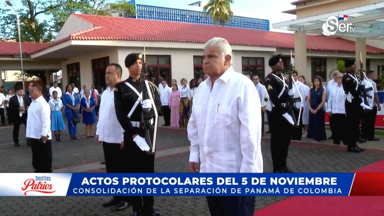 Actos protocolares en Col&oacute;n por la consolidaci&oacute;n de la Separaci&oacute;n de Panam&aacute; de Colombia