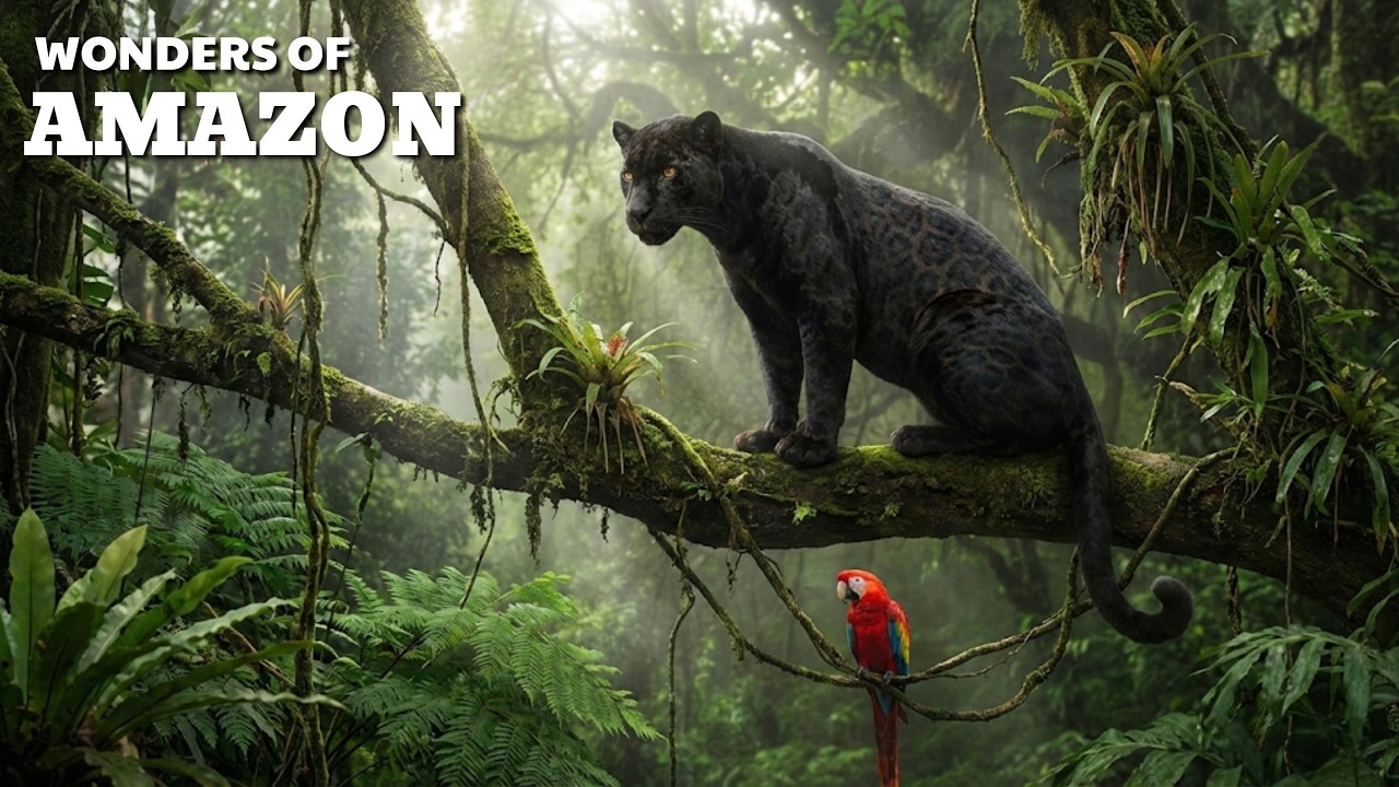Wonders of Amazon | The Most Dangerous Paradise on Earth | Travel 4K