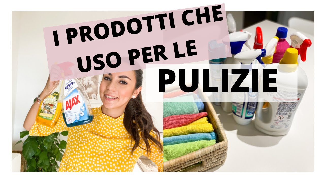 DETERSIVI CHE USO PER PULIRE CASA || PRODOTTI PER LA PULIZIA DI CASA || COSA USO PER PULIRE ✨