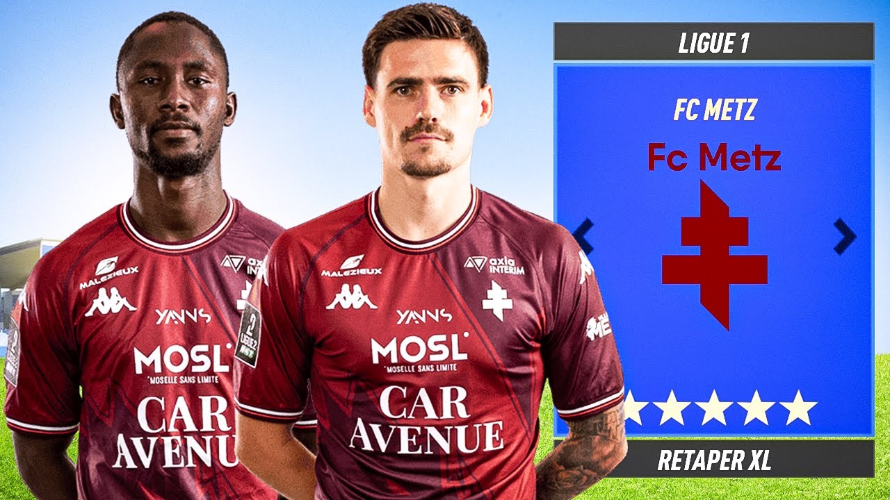 Je RETAPE METZ en Carrière sur FC25 !