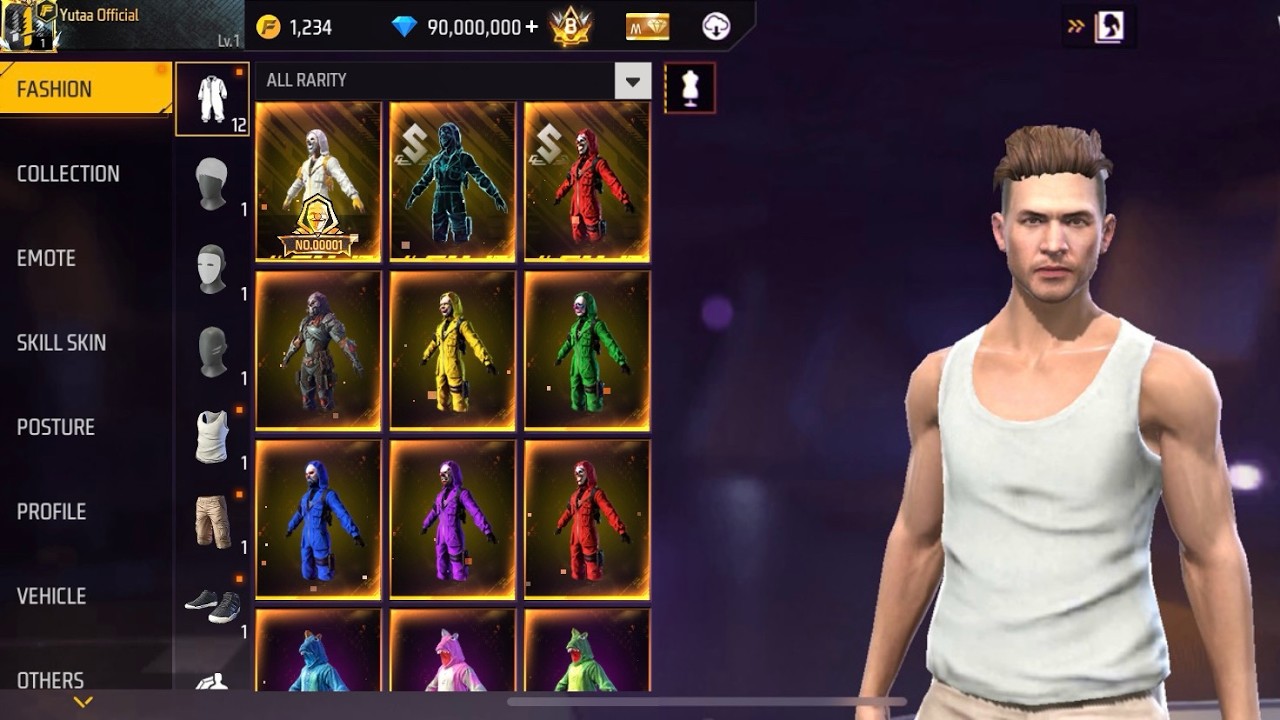Noob To Pro🤑 Spend 90,000,000💎 In New Account Level 1 Free Fire😱!