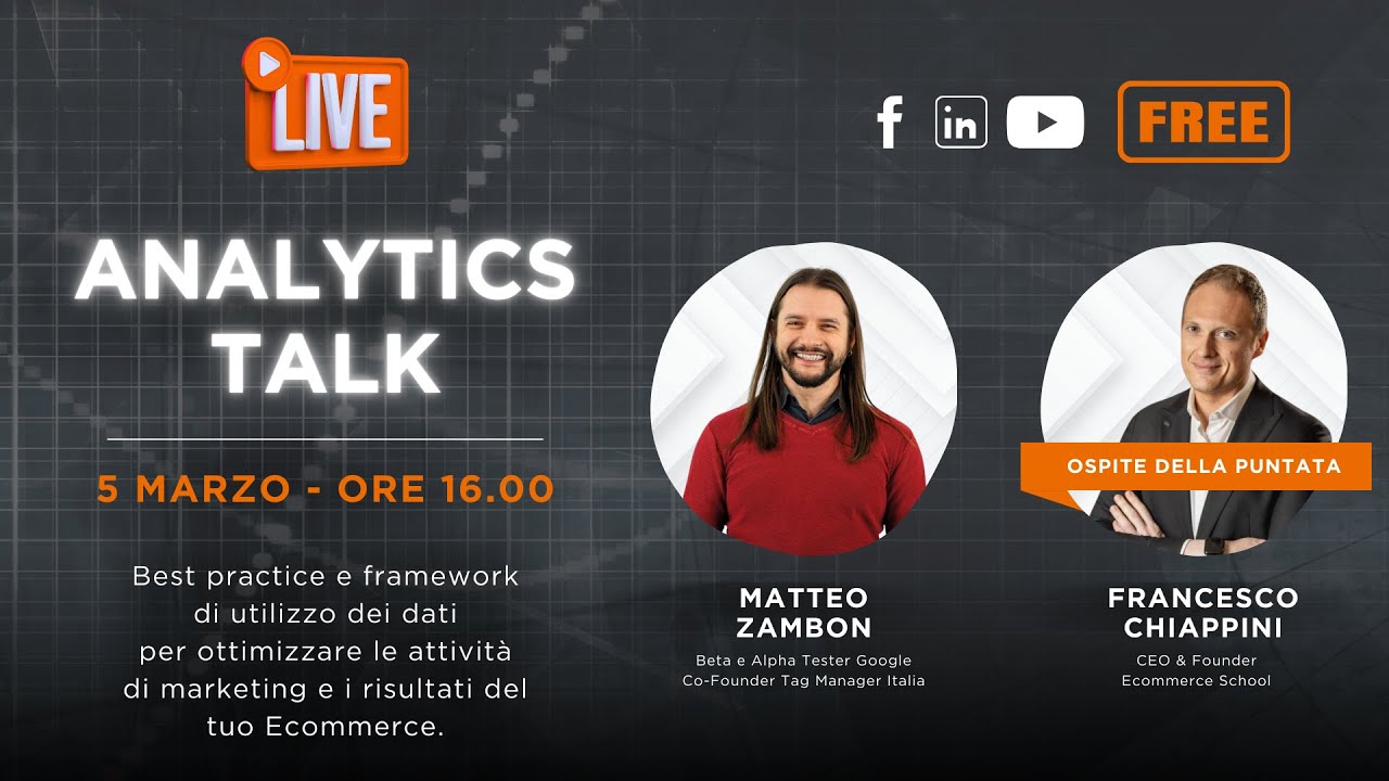 Dati & Ecommerce - Puntata #1 - ANALYTIX TALK