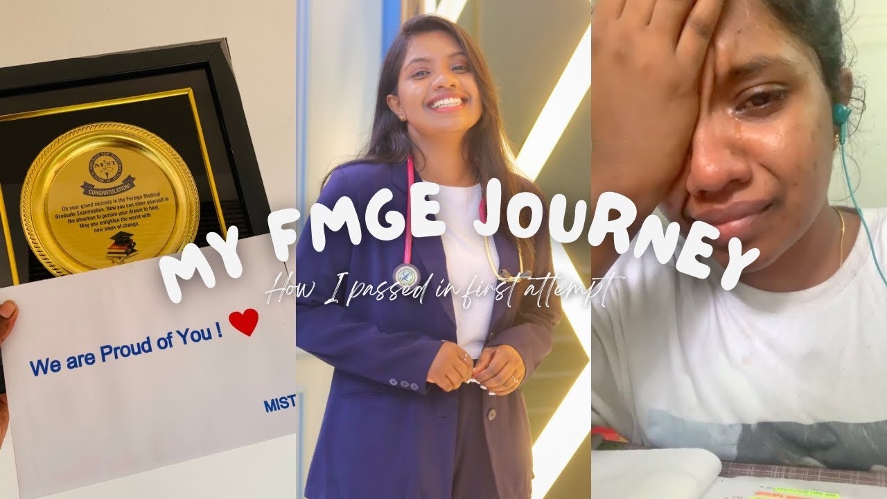 HOW I PASSED IN FIRST ATTEMPT🩺| FMGE RESULT REACTION | MIST ONLINE Class | MBBS VLOG |