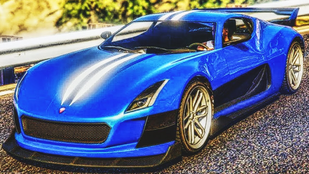 We Bought A Brand New Electric Tesla Car and Ran People Over With It in GTA 5! (GTA V Funny Moments)