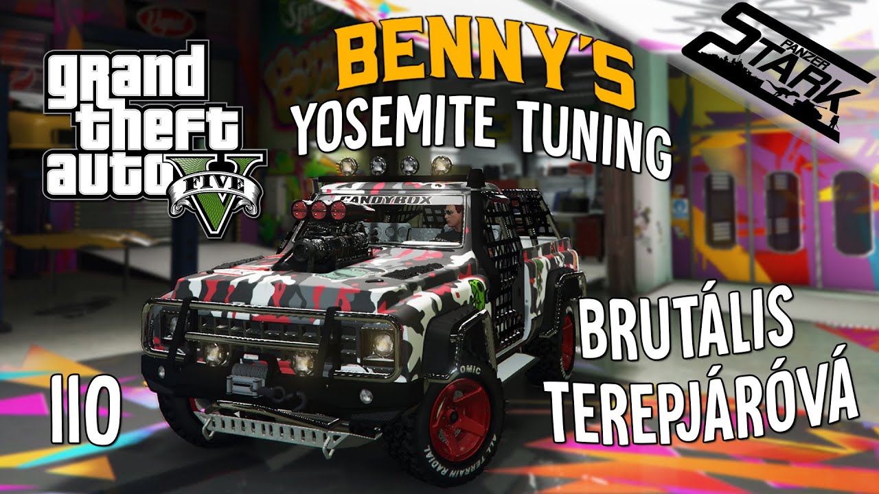 GTA 5 - 110.Rész (Yosemite Benny's Tuningolás Terepjáróvá) - Stark
