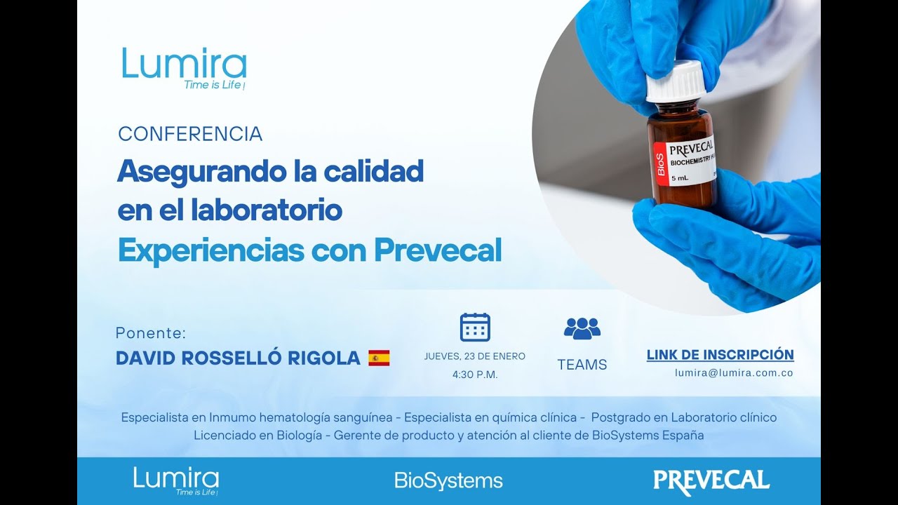 Asegurando la Calidad en el Laboratorio Experiencias con Prevecal.
