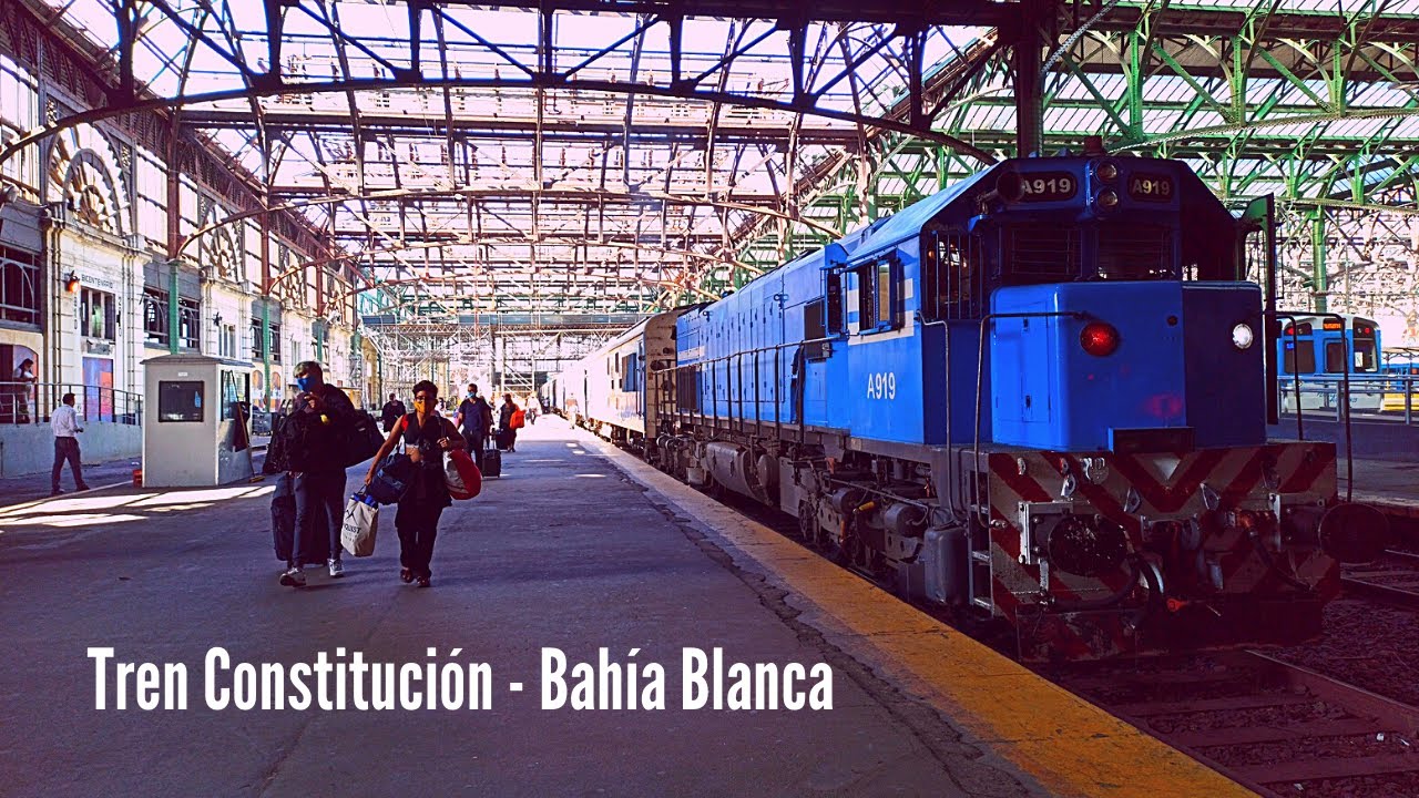 Tren a Bahía Blanca | 13 horas viajando a través de la Provincia de Buenos Aires