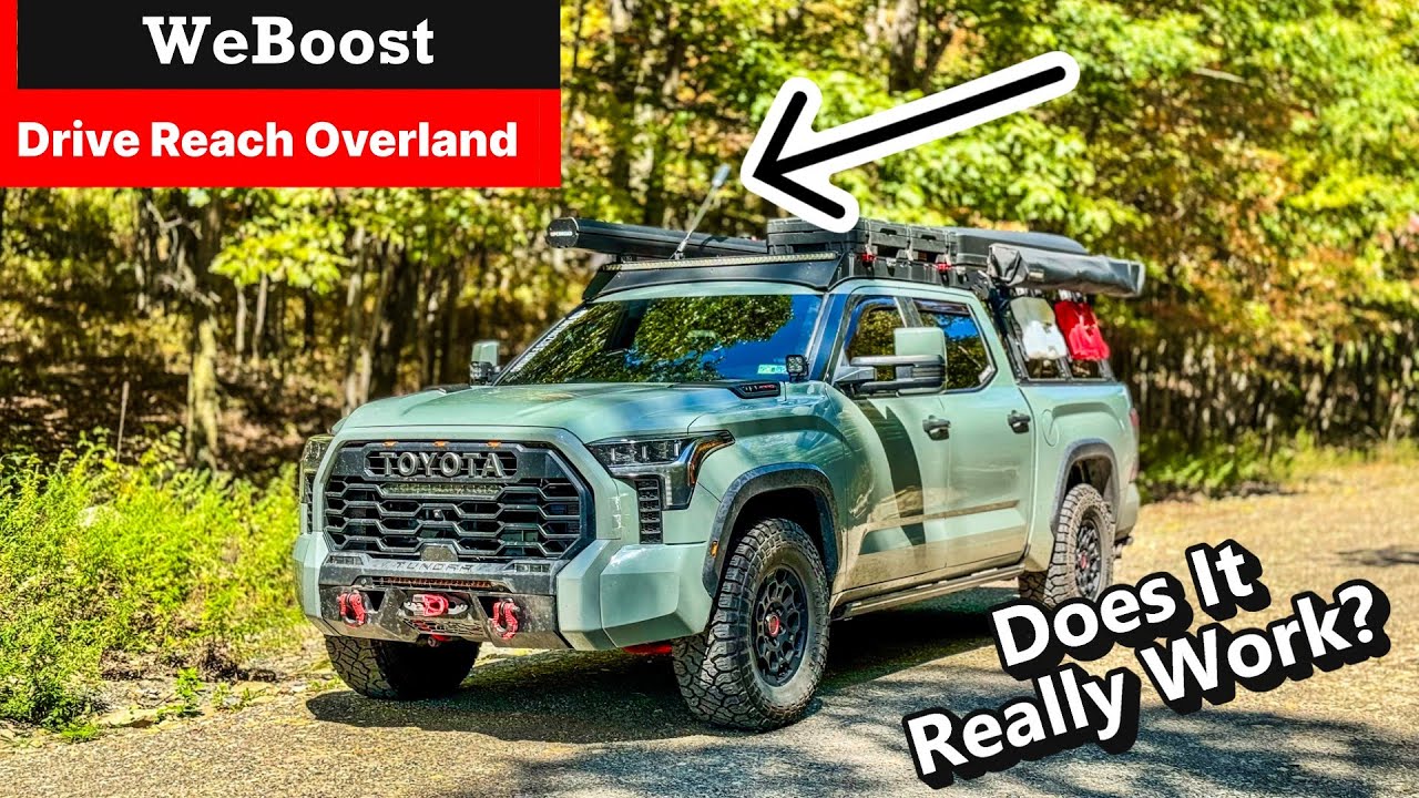 WeBoost Drive Reach Overland Edition.  Install Guide and Initial Review.