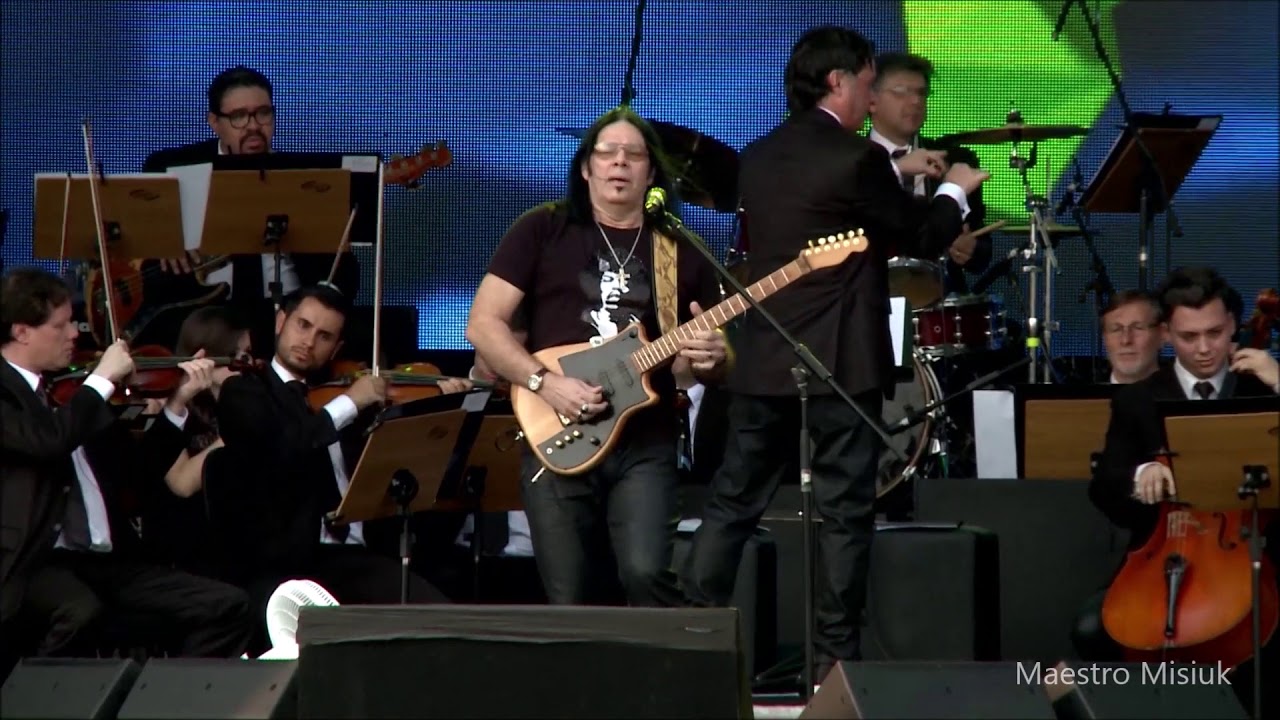 Hino Nacional Rock & Roll - Pepeu Gomes e orquestra - Maestro Misiuk