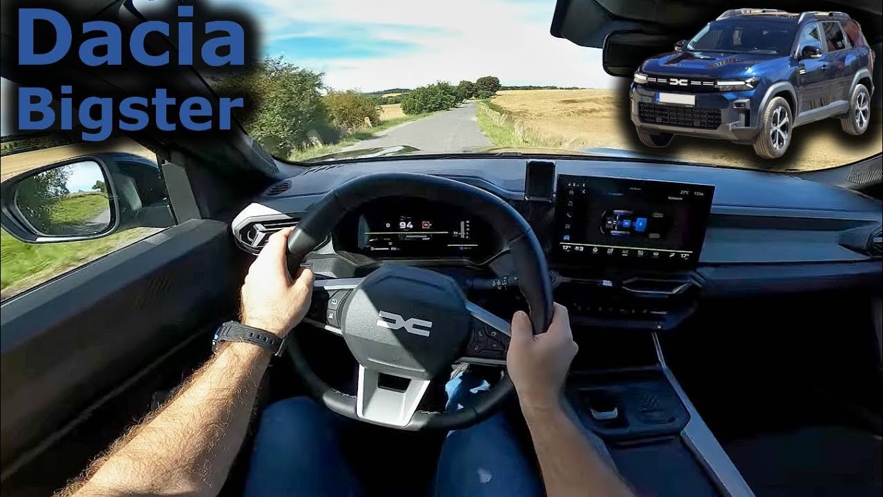 2025 Dacia Bigster Hybrid 155 | POV drive