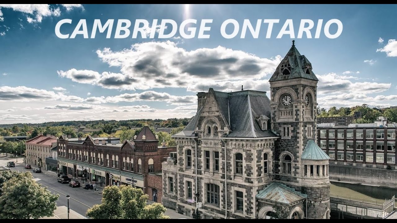 Cambridge Ontario Canada | Walking Tour 2023 4k