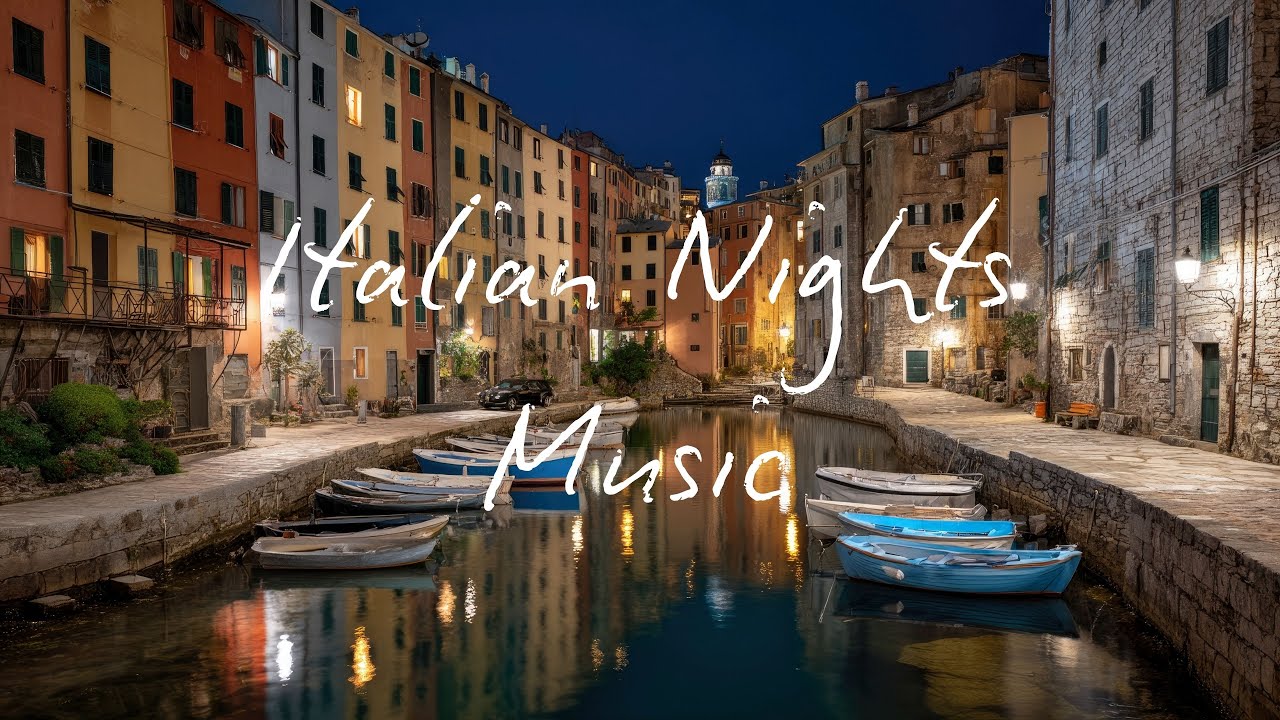 Italian Riviera Nights &ndash; Peaceful Coast Views & Relaxing Music Escape