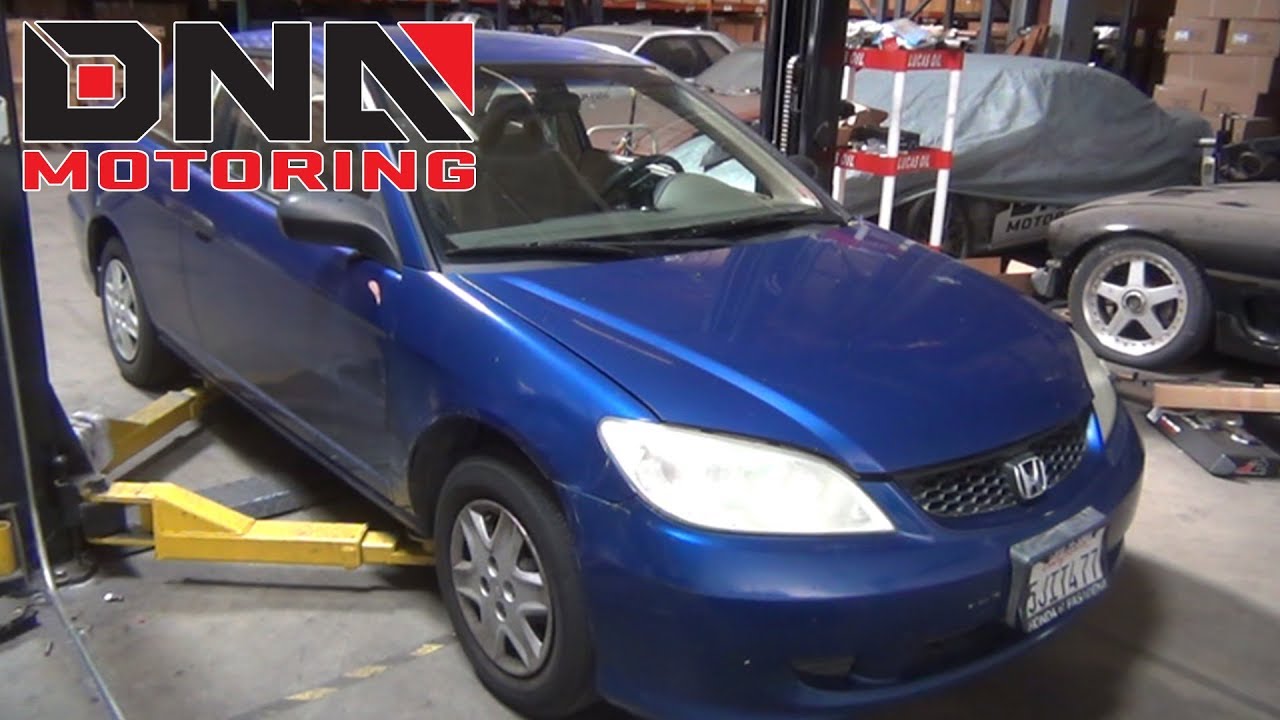 How to install 01-05 Honda Civic Coupe Sedan Coilovers