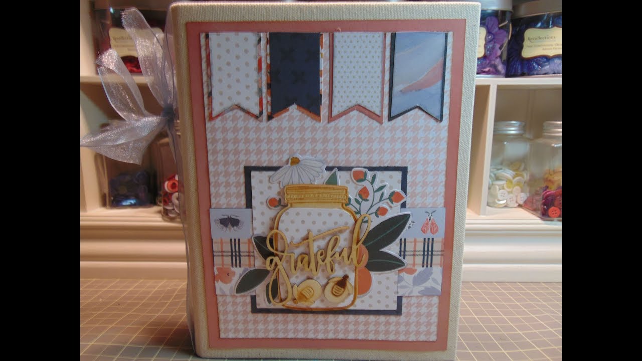 Button farm club chipboard album