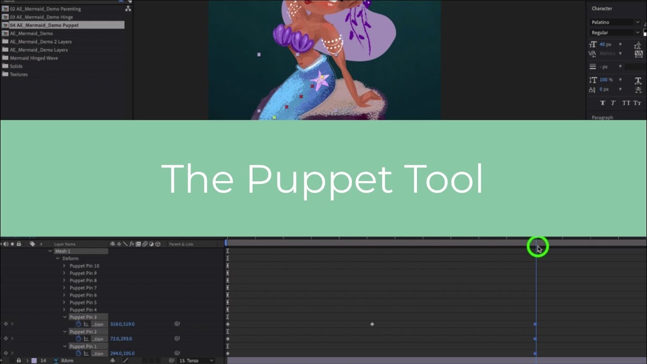 10 Learning AE: Puppet Tool Deformation