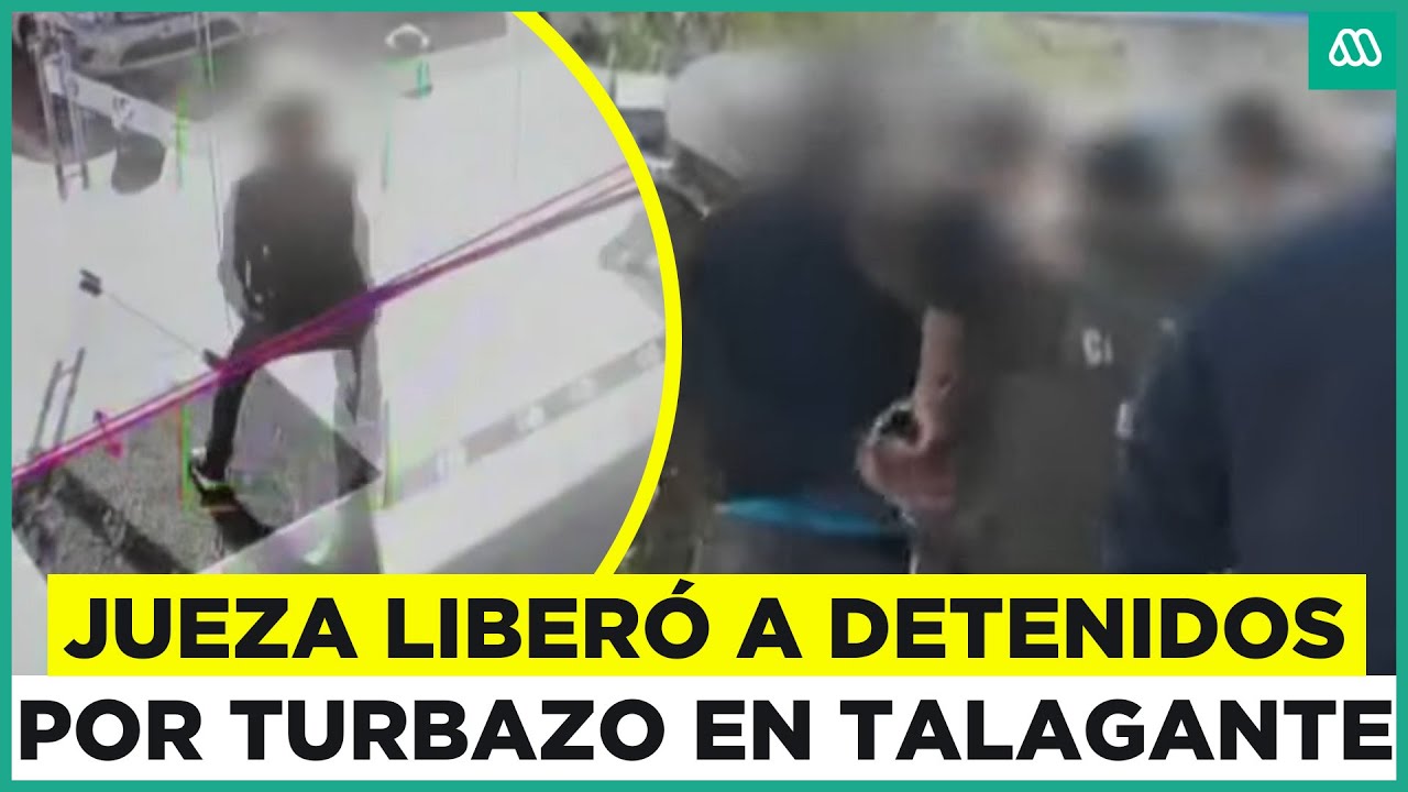 Todos menores de edad: Jueza decreta libertad para 4 de los detenidos por turbazo en Talagante