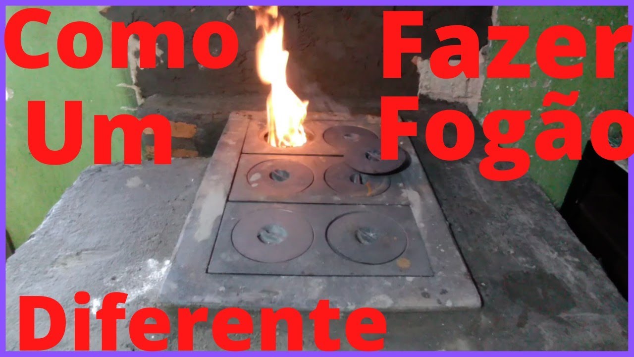 Como fazer um fogão com forno em baixo diferenciado dos outros já visto na internet (passo a passo)