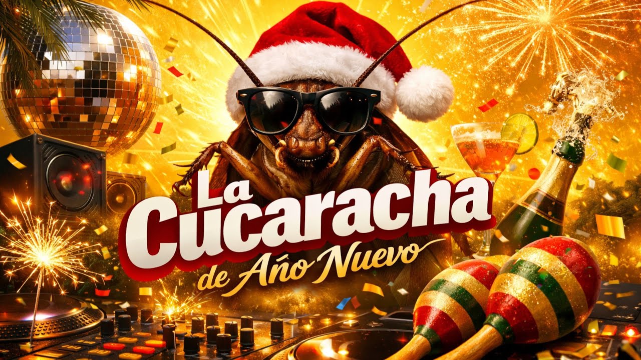 La Cucaracha de Año Nuevo (EDM Remix 2026) 🎅🎄 | Rumba Bass – Santa, Árbol & Fiesta