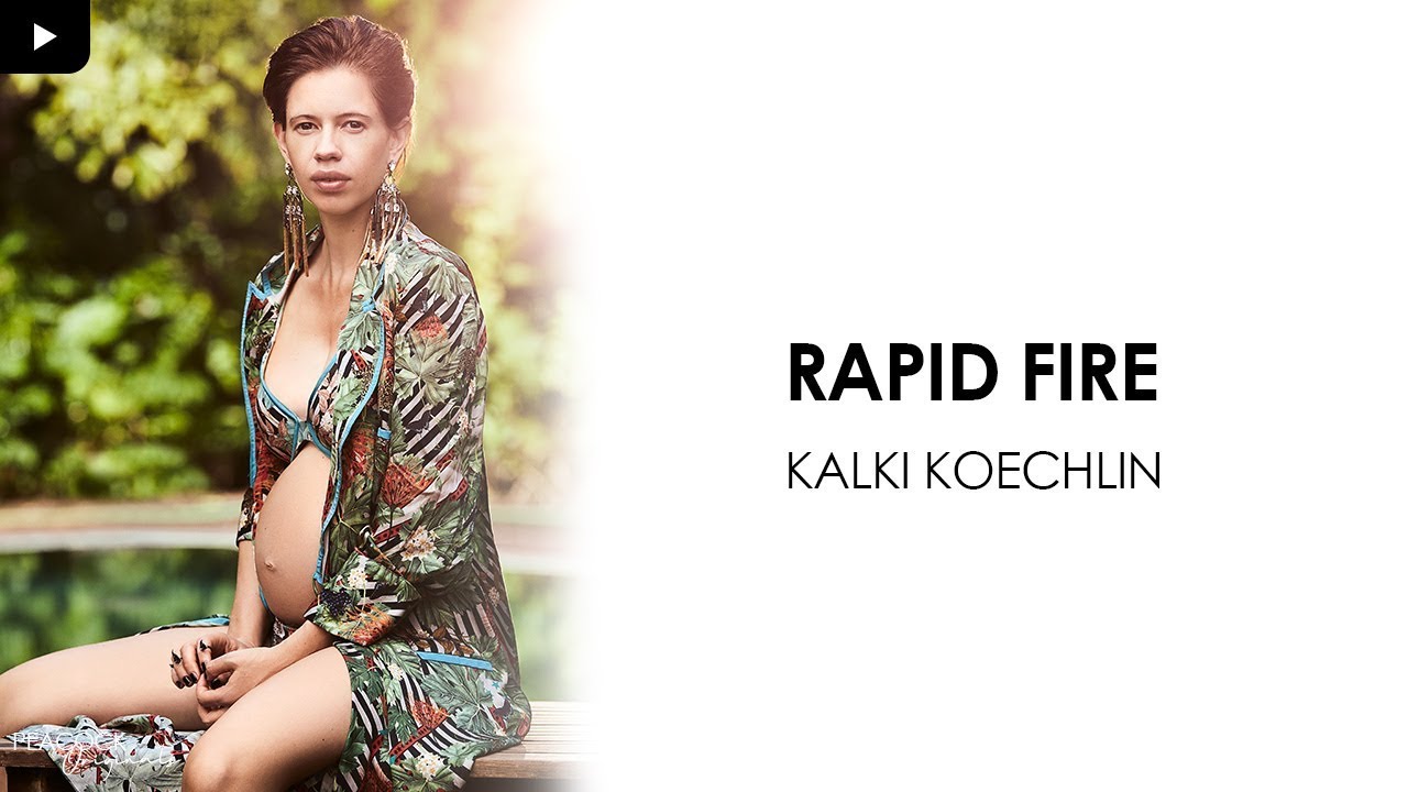 RAPID FIRE CHALLENGE ft. KALKI KOECHLIN