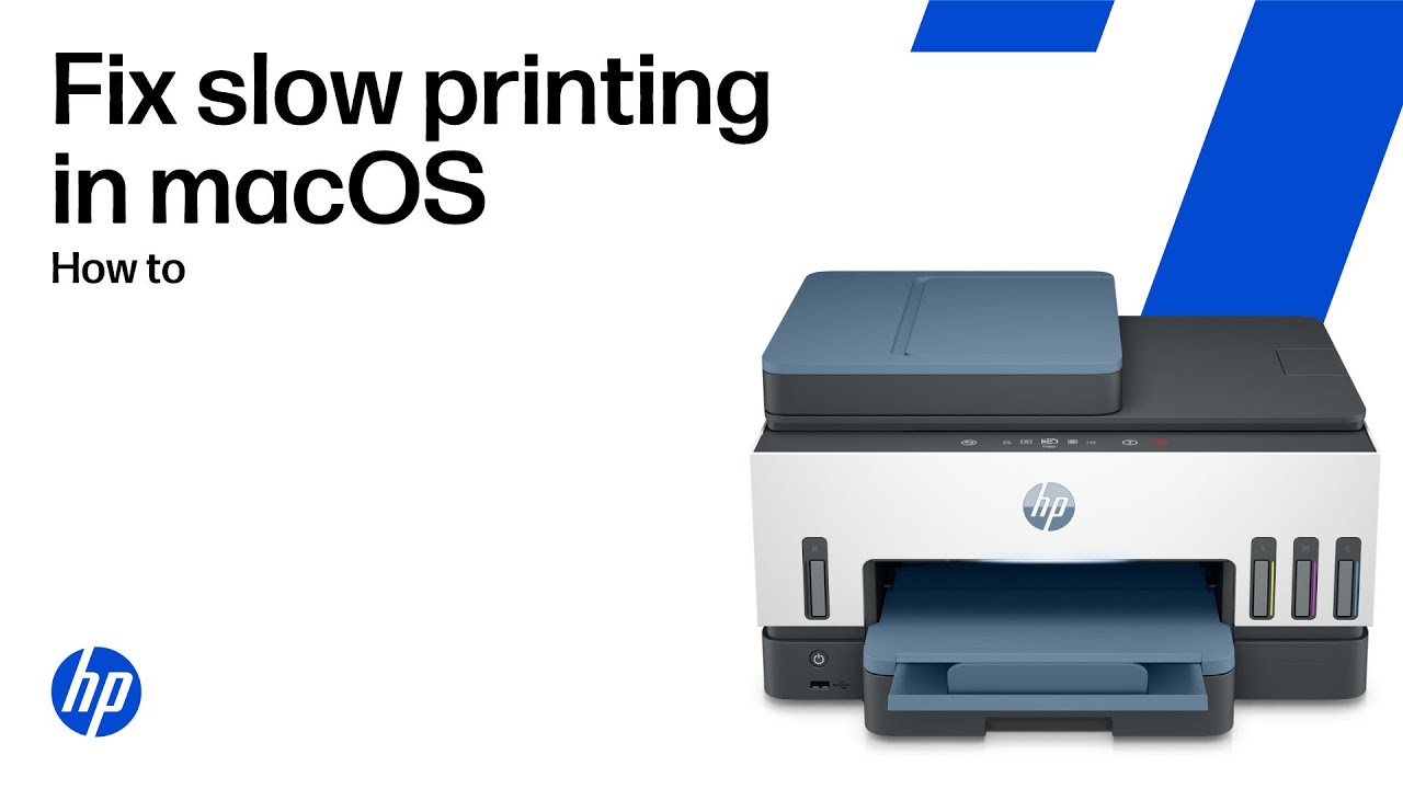 Fix slow printing in macOS for HP printers