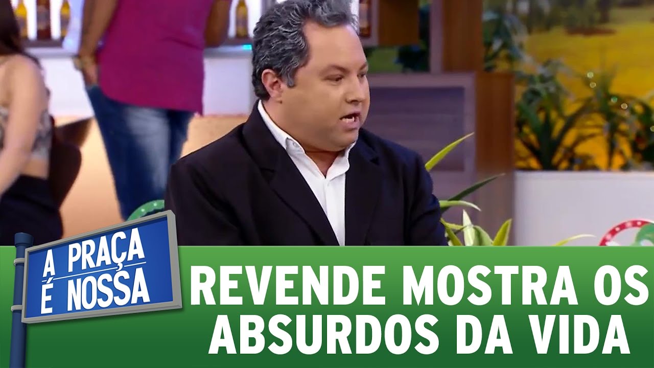 Marcelo Revende conta os absurdos da internet | A Praça É Nossa (15/12/16)