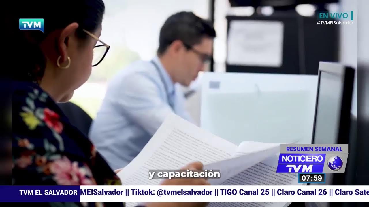 EN VIVO NOTICIERO TVM EL SALVADOR EMISION FIN DE SEMANA.
