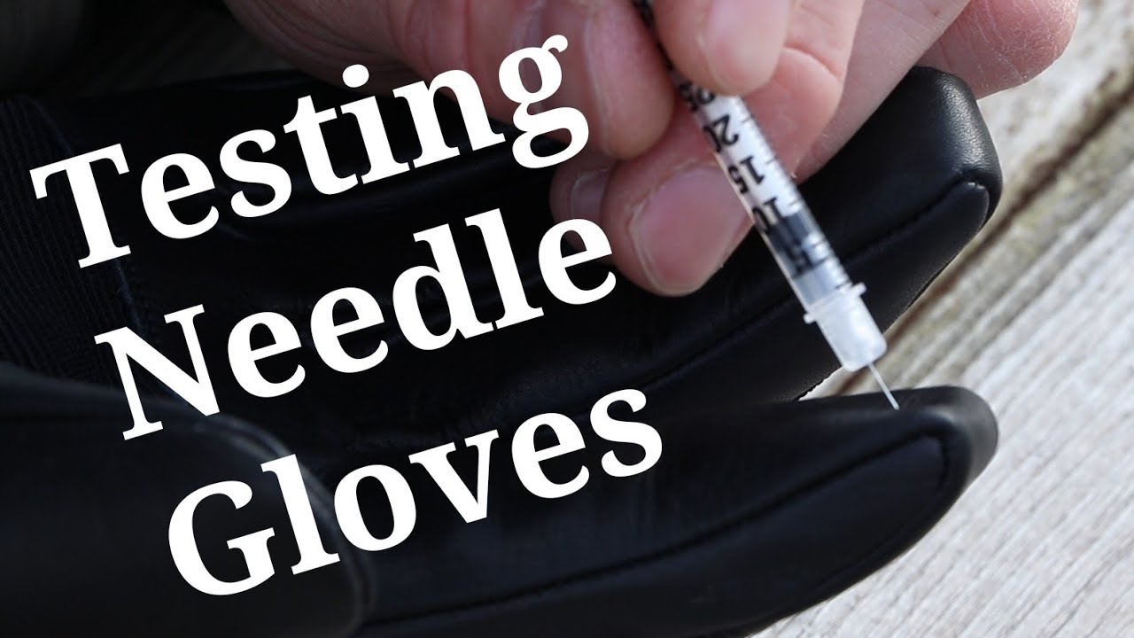 Testing Needle Proof Gloves: 221b Hero Gloves