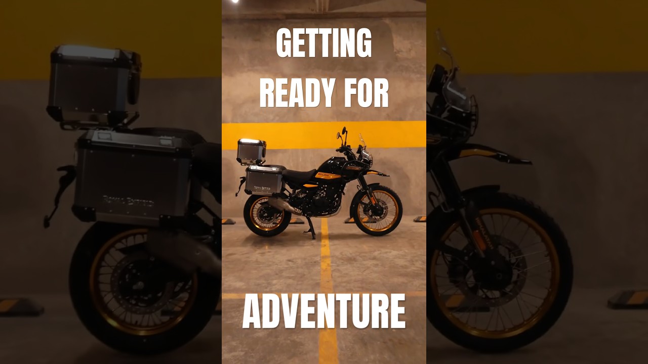 Himalayan 450 with all GMA accessories #himalayan450 #himalayan450accessories