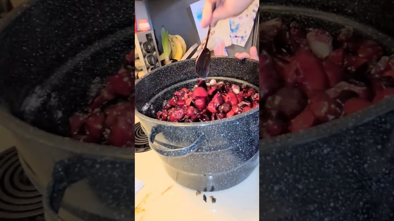 canning Plum Jam 