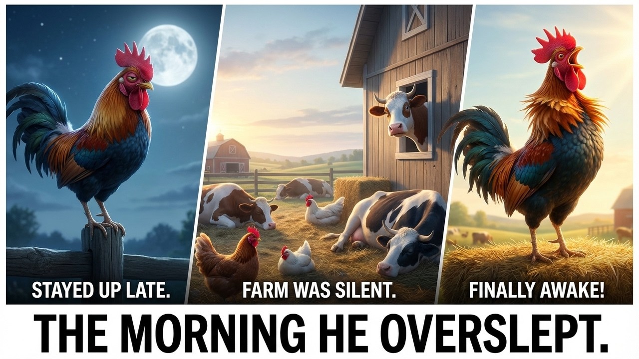 When Morning Never Came To The Farm.