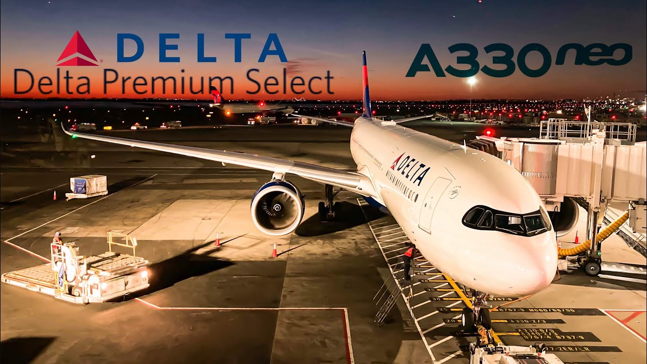 🇺🇸 New York JFK - Paris CDG 🇫🇷 Delta A330neo PREMIUM [FULL FLIGHT REPORT]