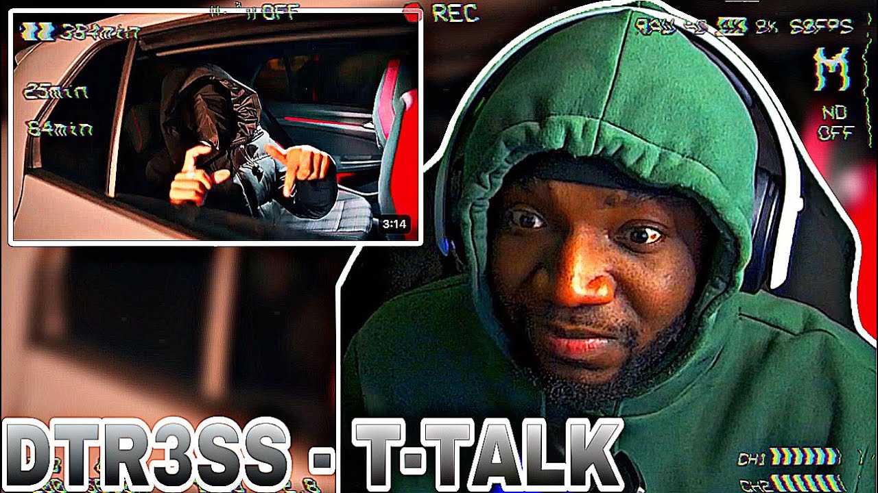 DTR3SS - T-TALK (PROD. BY TYREX) (OFFICIAL MUSICVIDEO) | REACTION