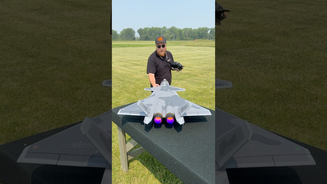 Flying The All New FlyFans J-20 Mighty Dragon RC Jet