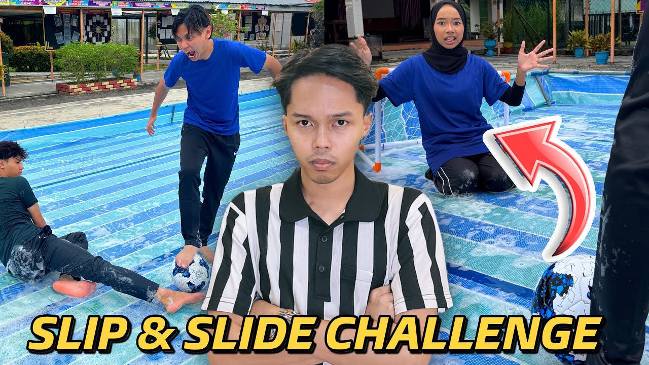 PERTANDINGAN BOLA SABUN BERPASANGAN! SEMUA TERGOLEK 