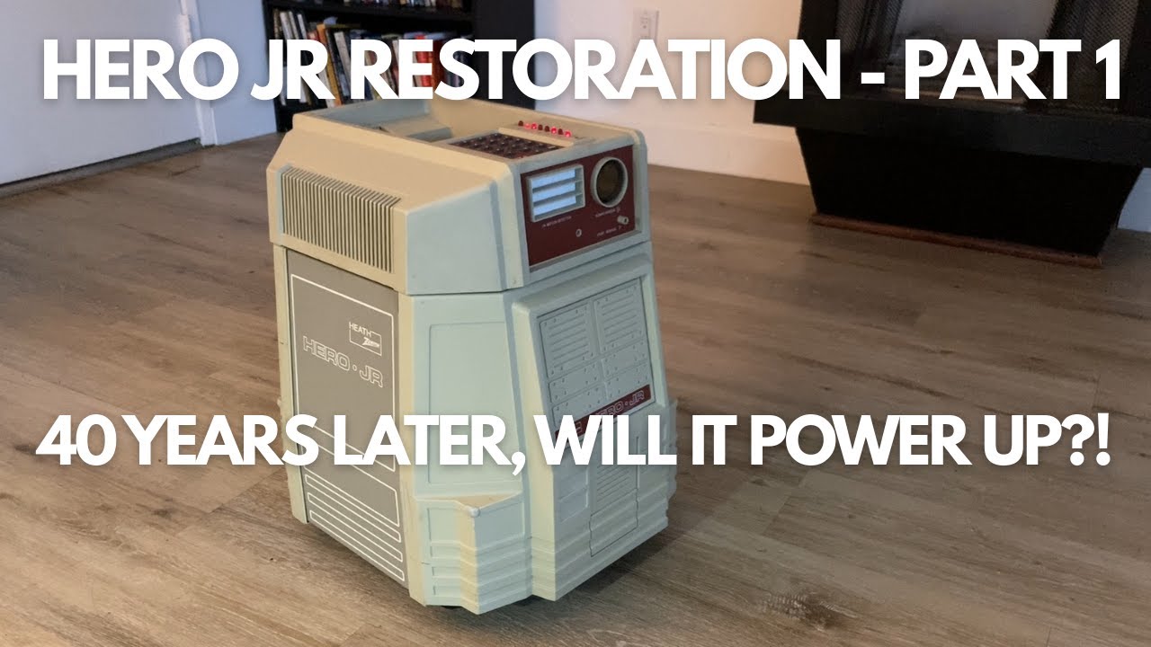 Heathkit Hero Jr Robot - Part 1 - Will it POST?!
