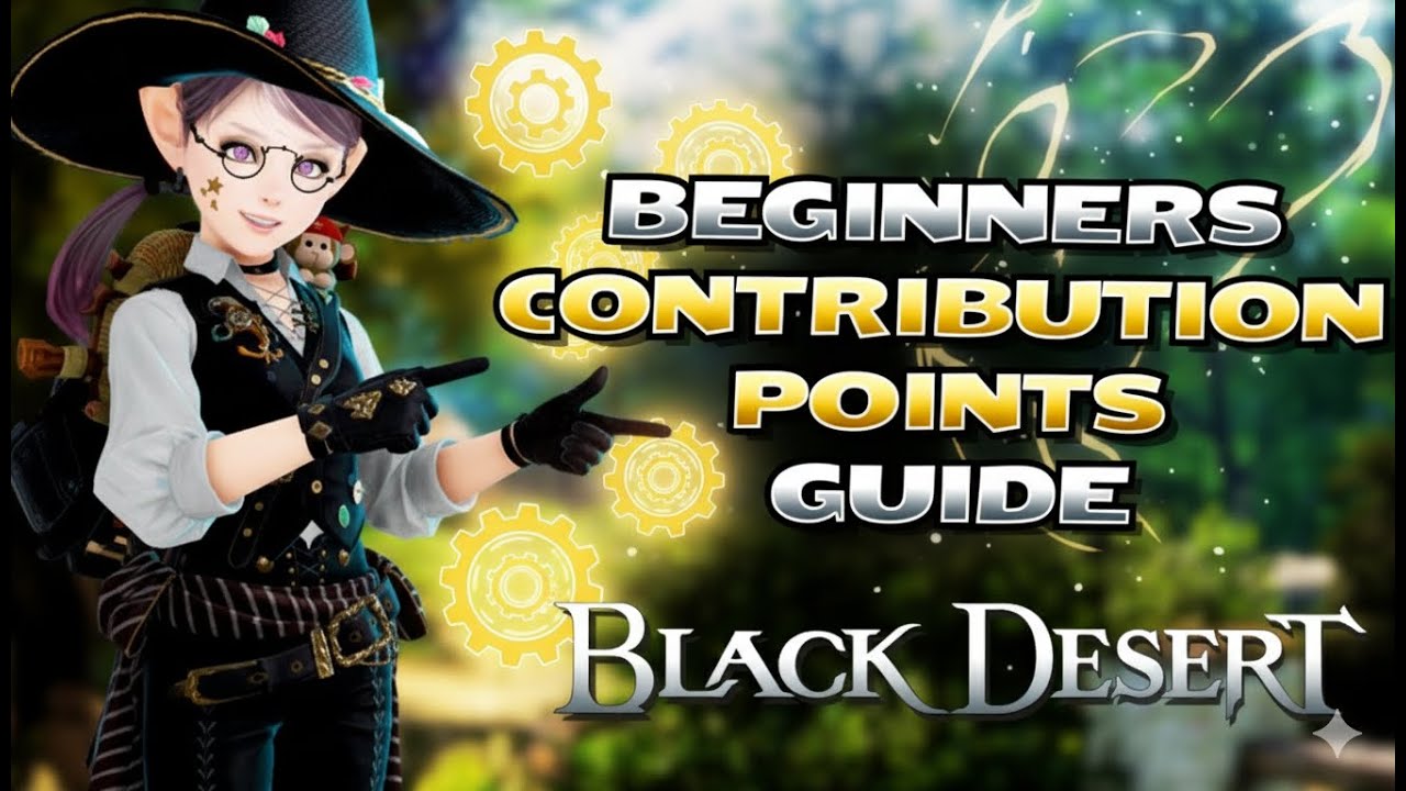 Самые быстрые способы БЫСТРО увеличить очки вклада в Black Desert Online!