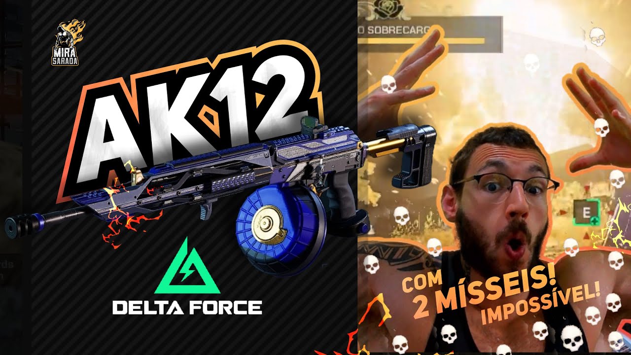 2 MÍSSEIS EM UMA PARTIDA?! O Caos no Delta Force 😱🔥