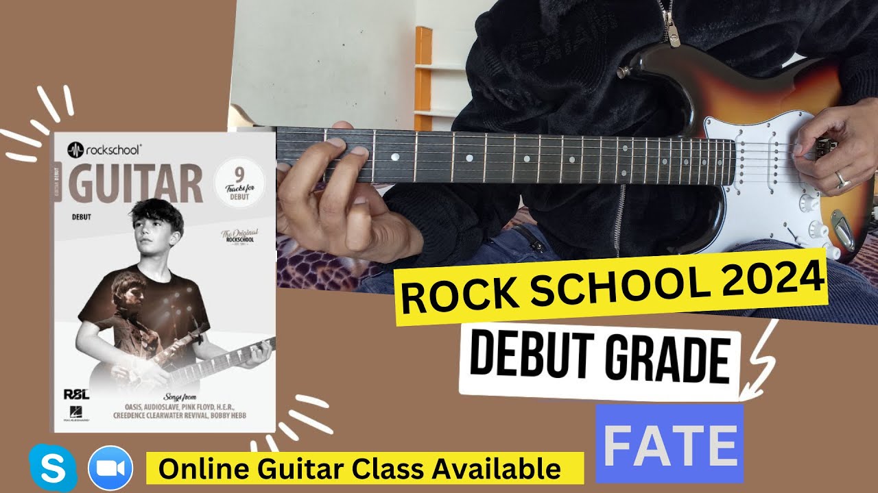Fate (H.E.R.) | Rockschool Debut Grade Guitar 2024 |  Zoom & Skype class Available