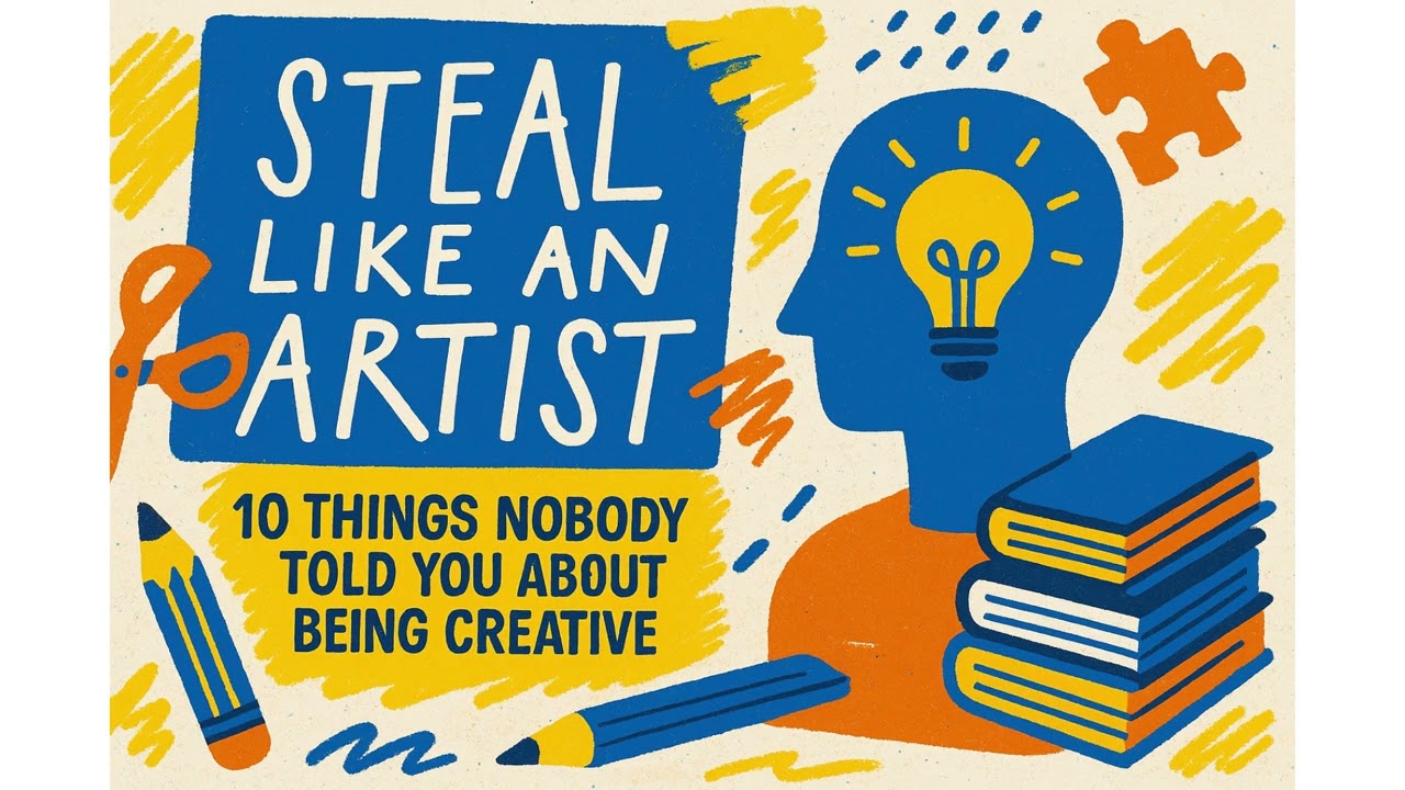 Steal Like an Artist Explained | 10 Secrets of Creativity | Book Summary
