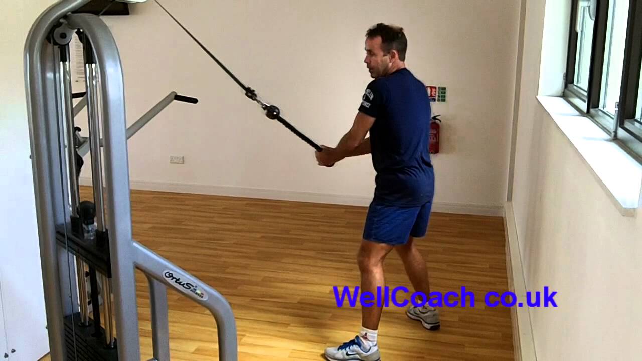 Abs Workout With Cable Column [UK WellCoach]