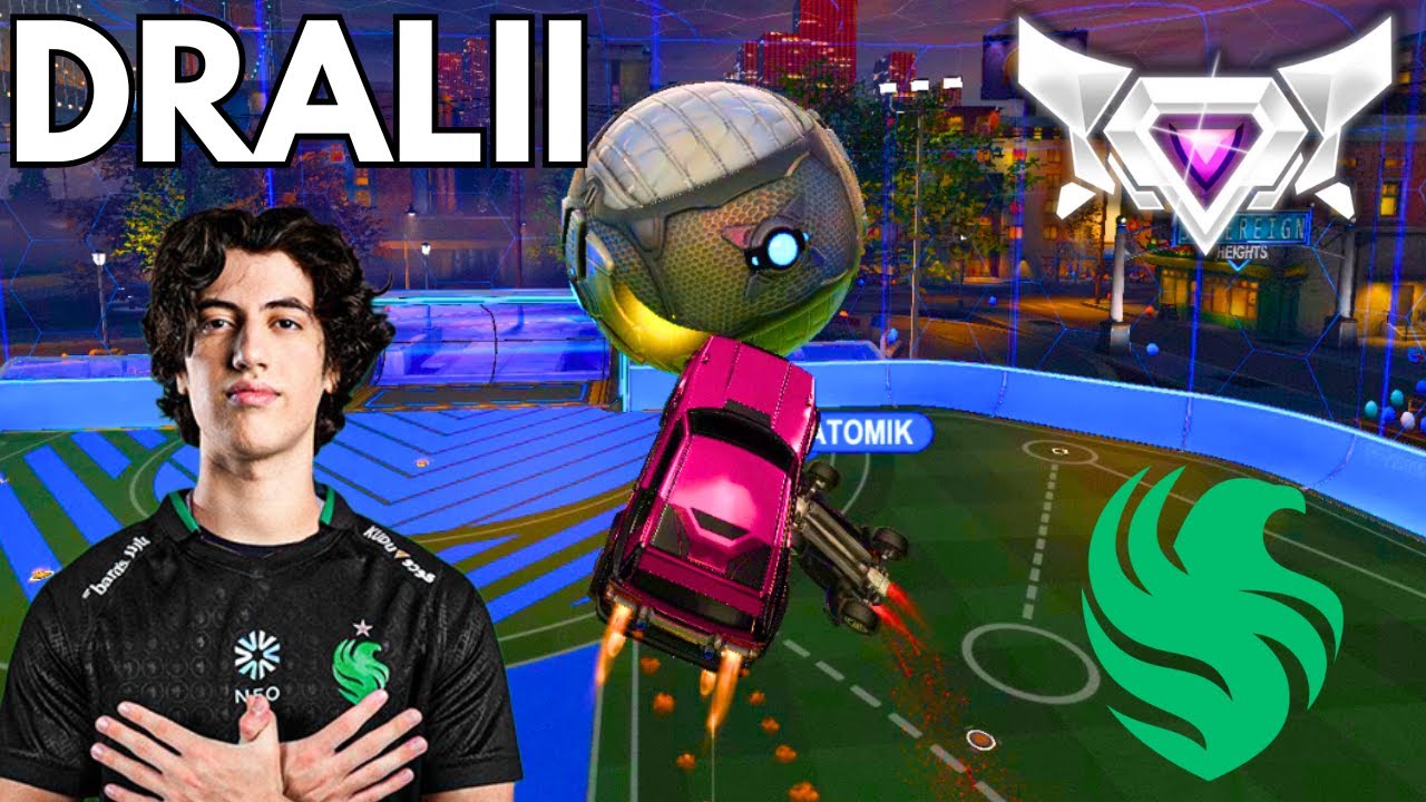 DRALII is UNMATCHED in Rocket League! (SSL 2v2)