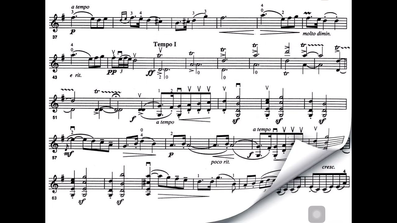 Mazurka Mlynarski violin backing track