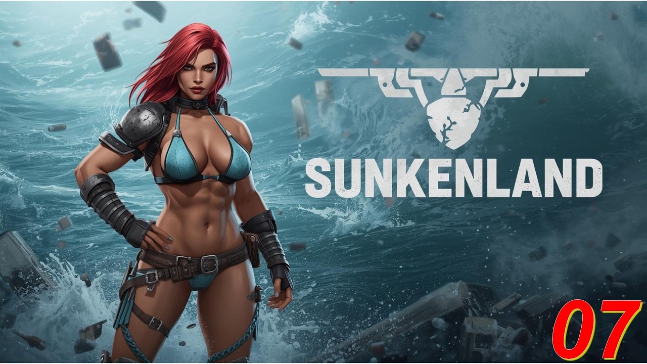 SUNKENLAND #07 - VOLTAMOS AO SUNKENLAND! BORA EXPLORAR ESTE MUNDO DE AGUA E MALDADE!