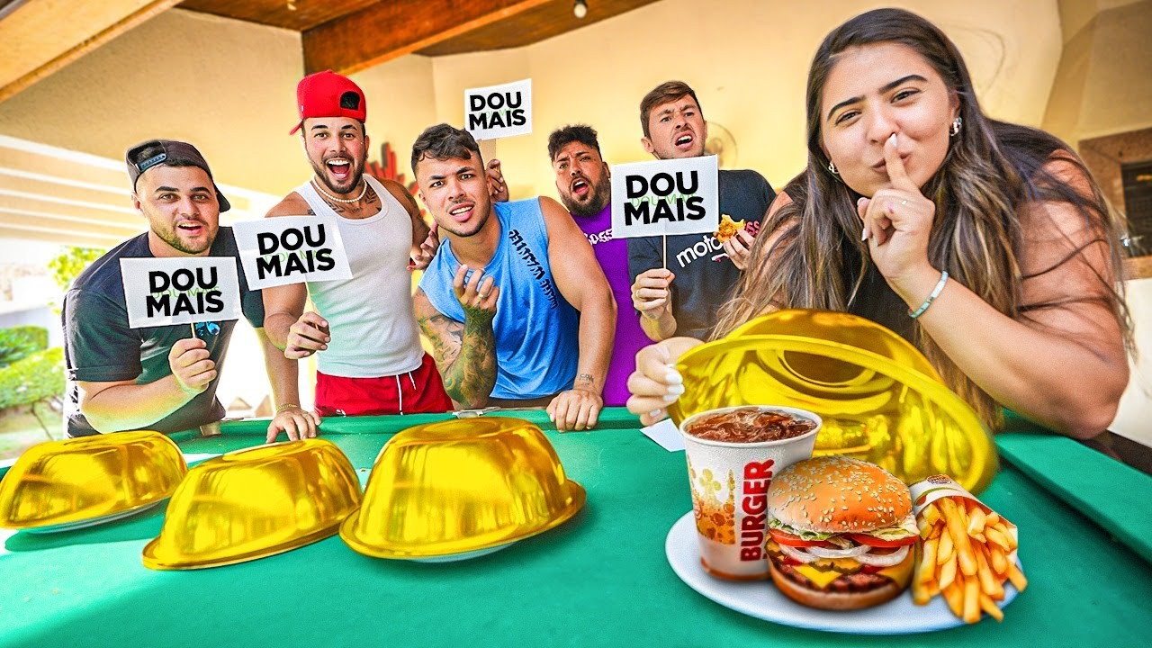 DE UM LANCE NO PRATO MISTERIOSO!! QUEM DÁ MAIS??